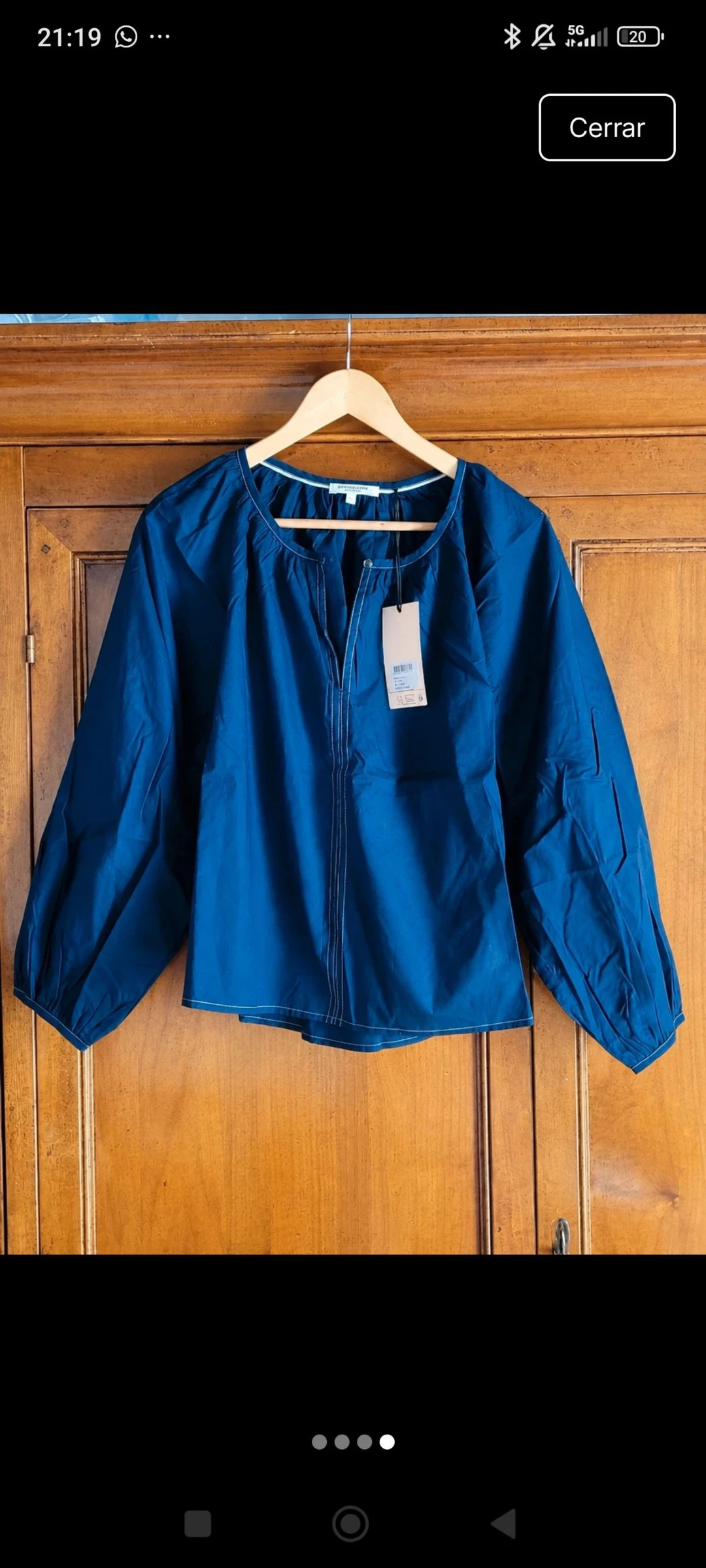 Blusa azul